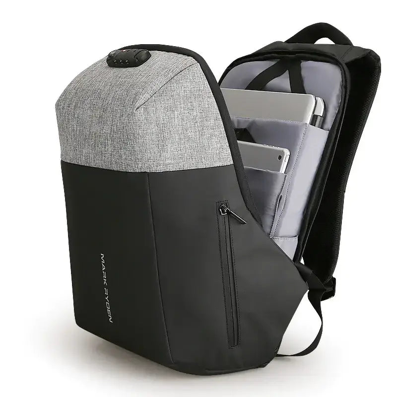 Anti-Theft USB Charging Backpack for Laptops