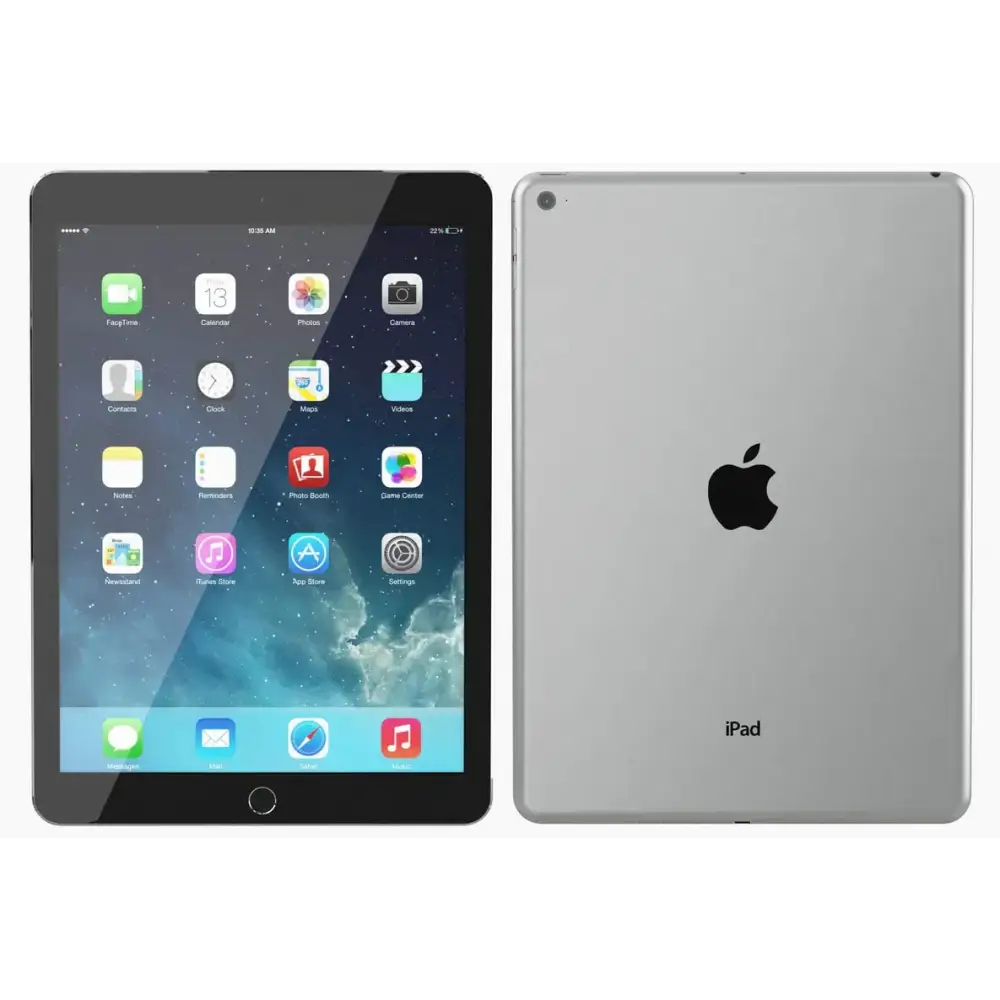 Apple iPad Air 2 MH2M2LLA-US 64GB Wifi + Cellular 9.7in Space Gray (Renewed)