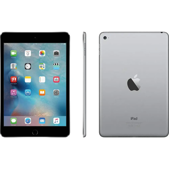 Apple iPad Mini 4 64GB WiFi + Cellular MK802LL/A Space Gray (Renewed)