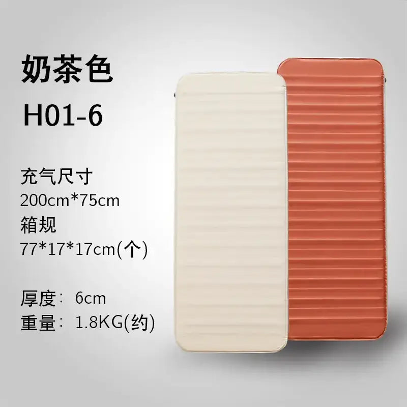 Automatic Inflatable Mattress for Camping (Single/Double)