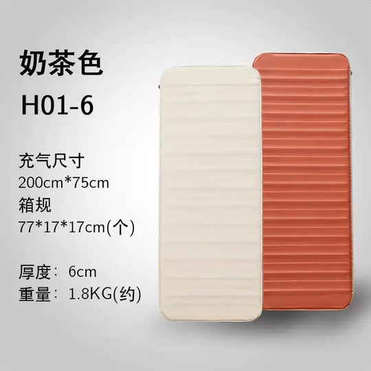 Automatic Inflatable Mattress for Camping (Single/Double)