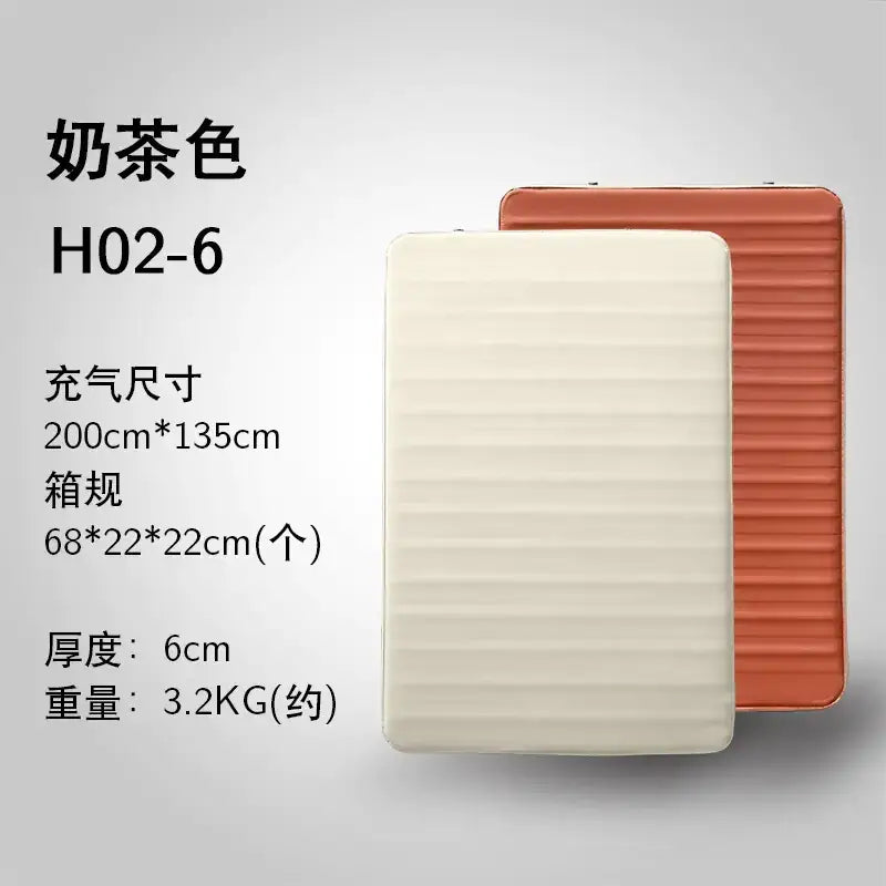 Automatic Inflatable Mattress for Camping (Single/Double)