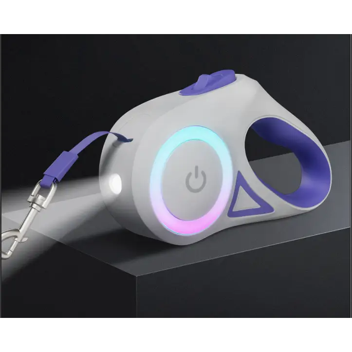 Automatic Retractable Dog Leash and Collar for Pets