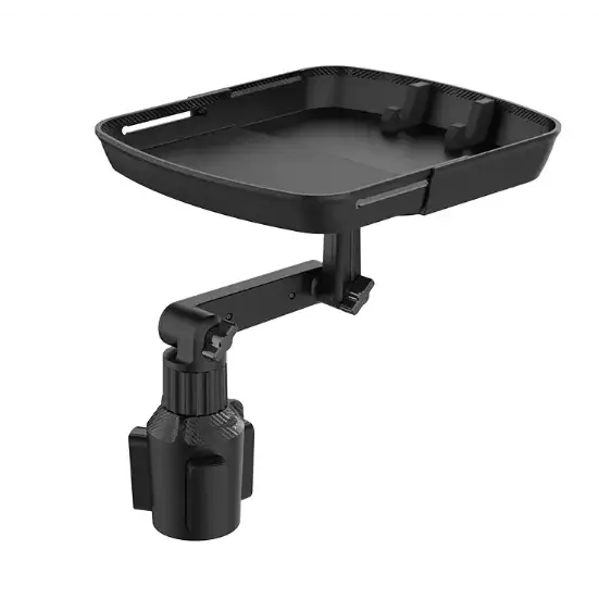 Automotive Folding Tray - Car Food Storage & Cup Holder