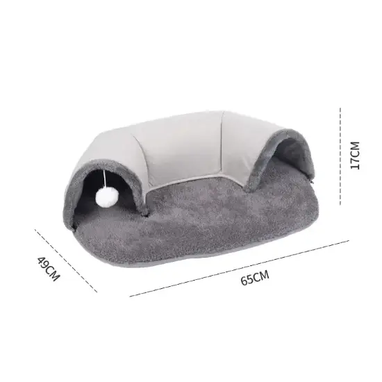 Autumn And Winter Cat Nest Cat Tunnel Plush