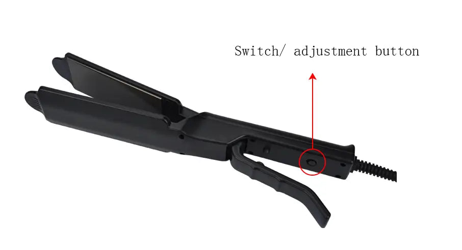 4-Temperature Setting Hair Straightener and Iron