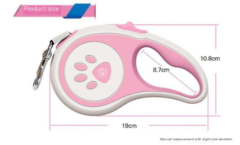 Automatic Telescopic Traction Rope for Dogs