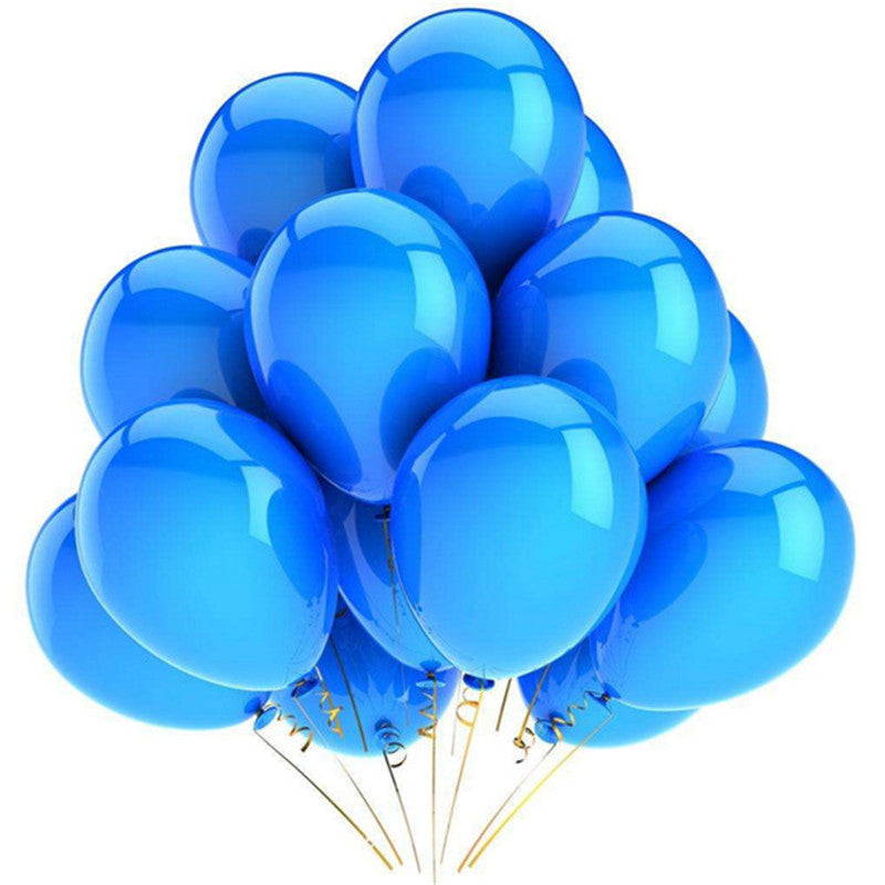 20 White and Pink Latex Balloons for Birthday Party