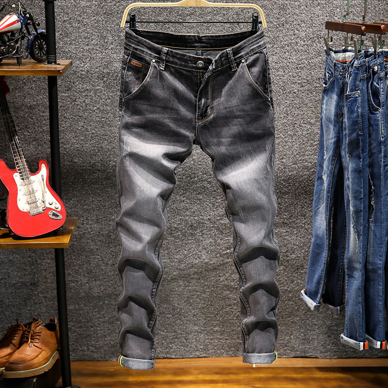 Men's Slim Fit Stretch Colored Denim Jeans