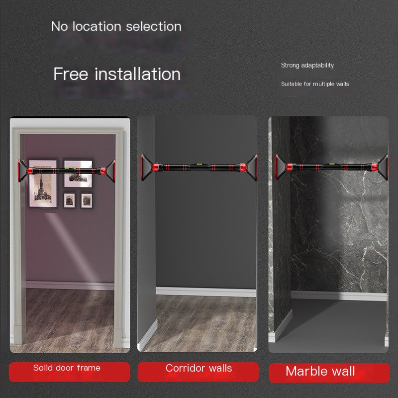 Indoor Pull-Up Bar for Home Use, Wall-Mounted