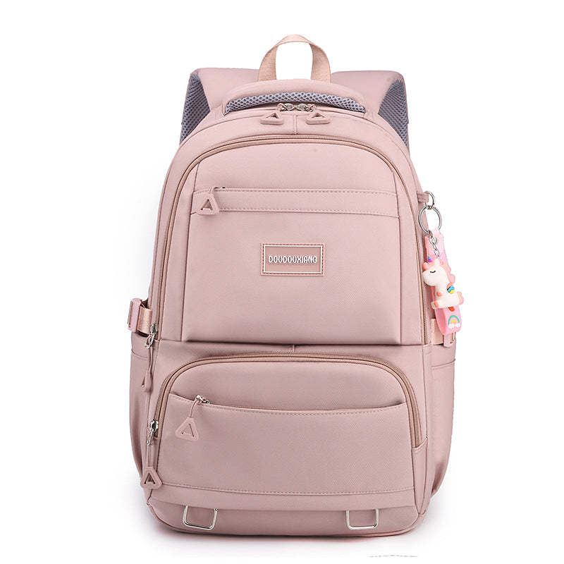 Stylish Large Capacity Nylon Backpack for Students