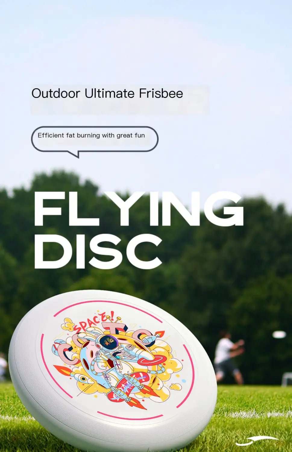 175g Professional Outdoor Frisbee for Adults & Kids