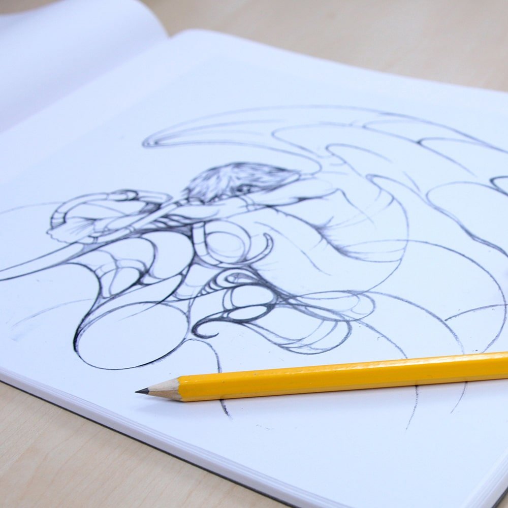 40 Ct. 9" X 12" Premium Sketch Pad