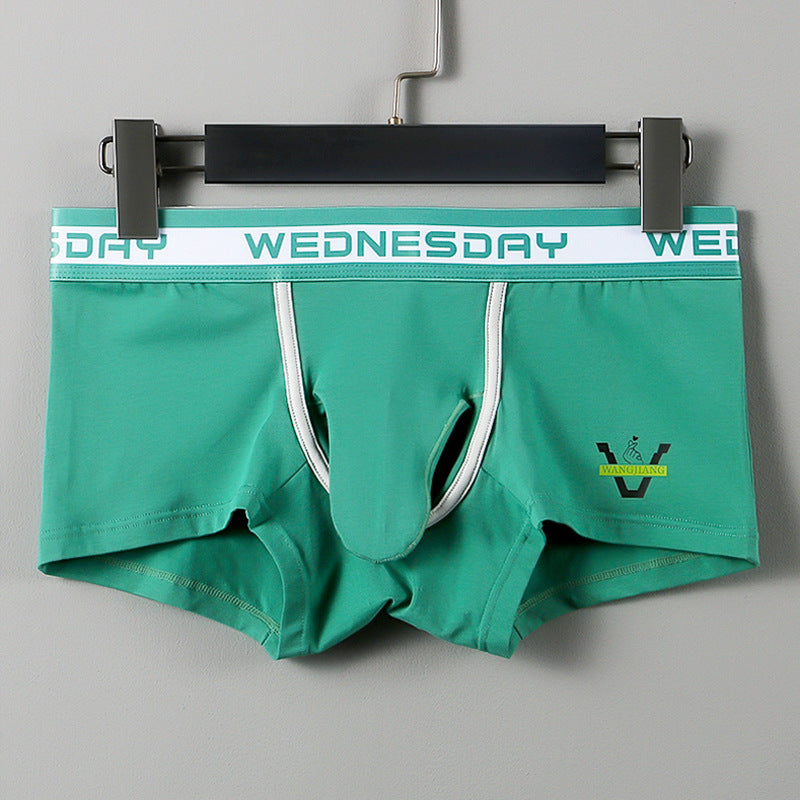 Soft and Breathable Men's Elastic Boxer Shorts