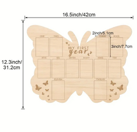 Wooden Newborn Memory Photo Frame