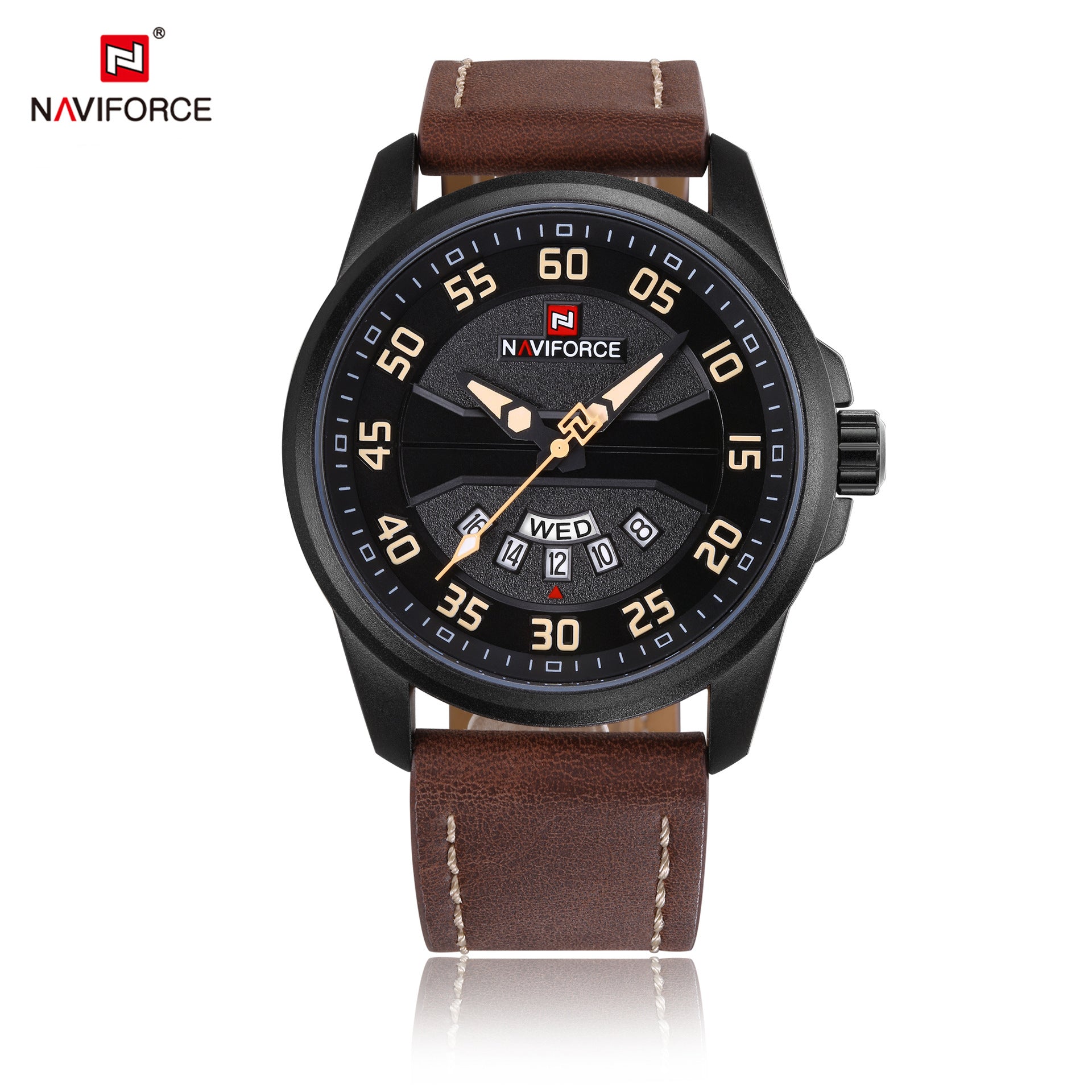 NAVIFORCE 9124 Men's Waterproof Quartz Watch