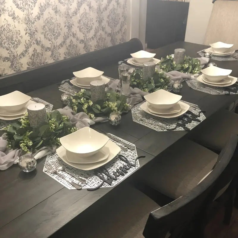 Artificial Eucalyptus Wreath for Front Door Decor 13in