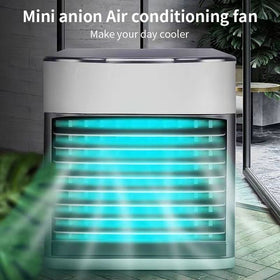 Portable USB Mini Air Cooler Desktop Fan