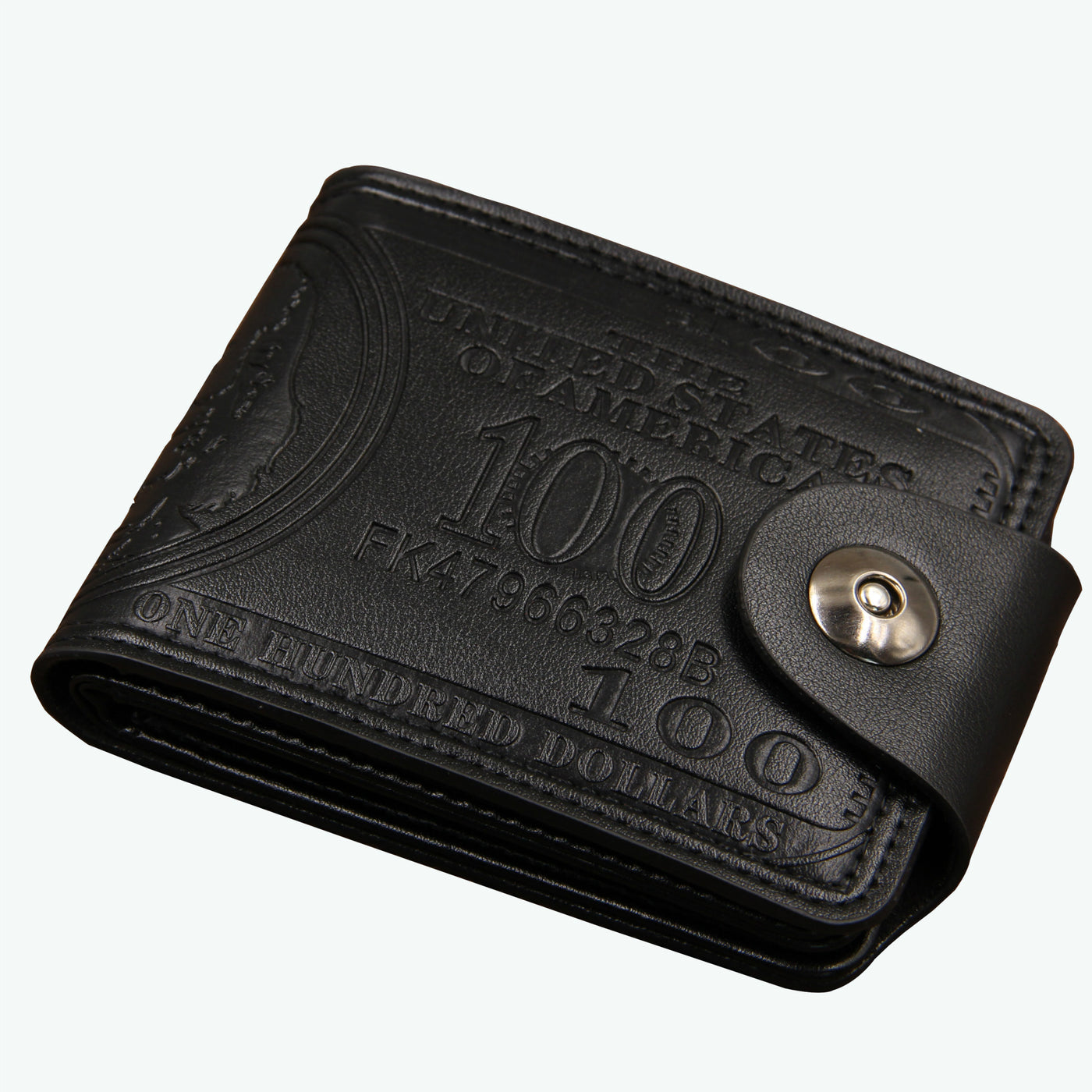 Retro PU Men's Wallet with Money Clip and Coin Purse
