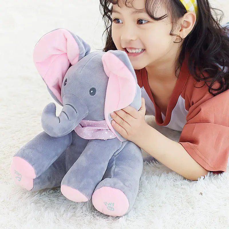 Customizable Musical Plush Elephant for Kids - Joomcy