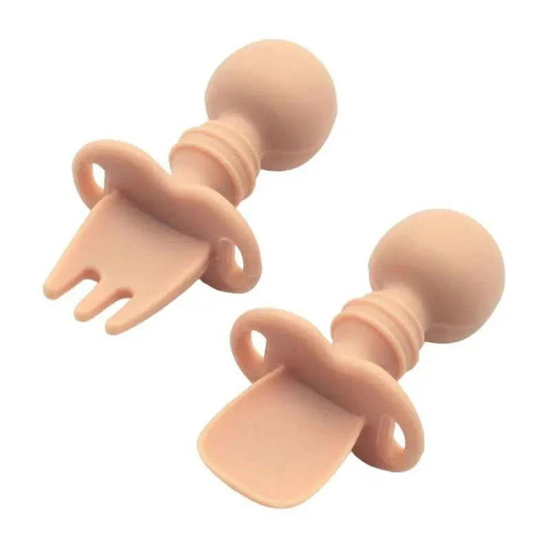 Baby Mini Training Fork Spoon Set - Joomcy