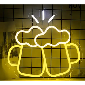 Bar Beer Cheers Neon LED Decorative Lights