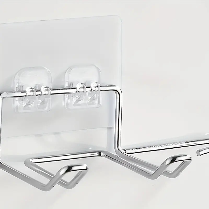 Wall Mounted Hair Dryer Storage Rack, Stainless Steel