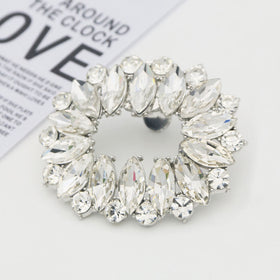 Crystal Rhinestone Removable Shoe Buckle Accessories