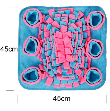 Pet Snuffle Mat for Dogs and Cats - Slow Feed Bowl