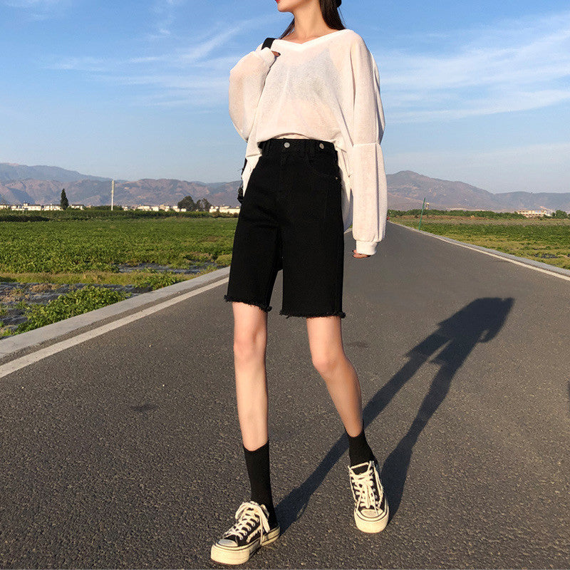 Women's High Waist Loose Fit Wide Leg Pants