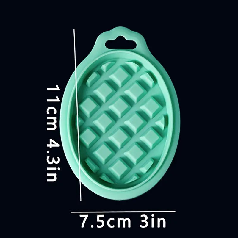 5pcs Non-Stick Silicone Waffle Mold for Baking