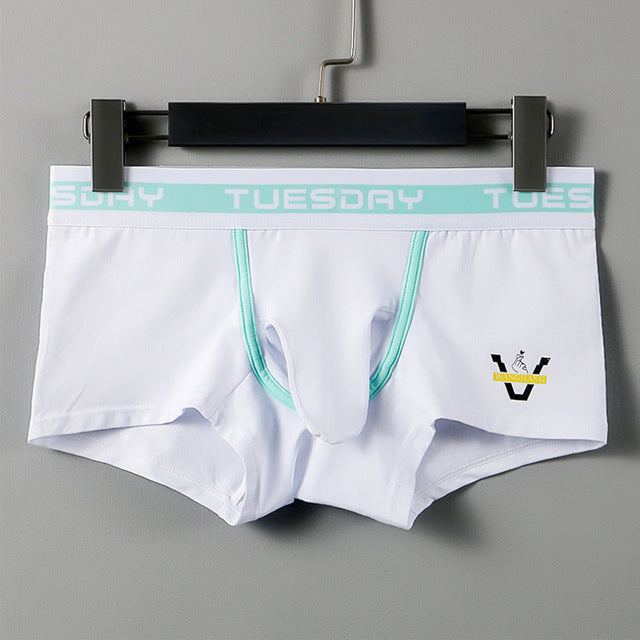 Soft and Breathable Men's Elastic Boxer Shorts