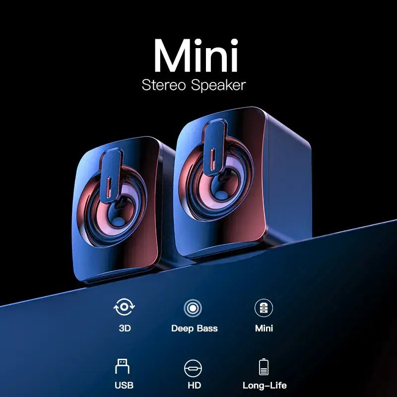 Bluetooth Desktop Subwoofer and Multimedia Speaker