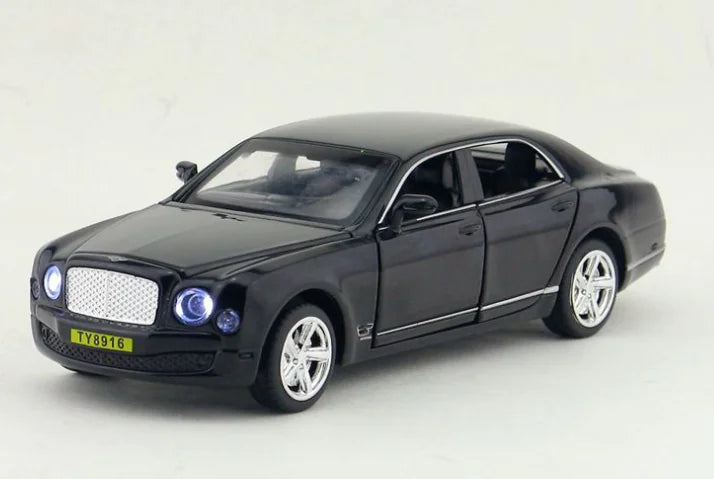 Alloy Bentley Model Car with Sound and Light (Kids Toy)