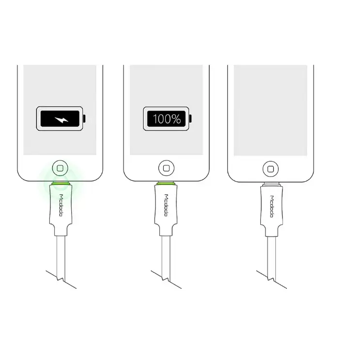 Braided Aluminum Fast Charging Cable for Apple Devices