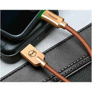 Braided Aluminum Fast Charging Cable for Apple Devices