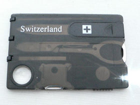 Multi-Functional Camping Card with LED Light and Knife