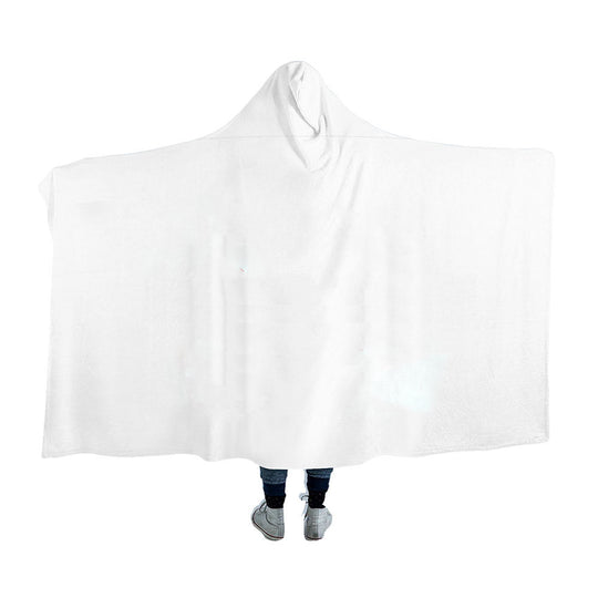 Unicorn Hooded Plush Blanket for Kids (Double Layer)