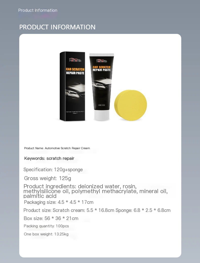 Car Scratch Repair Before and After