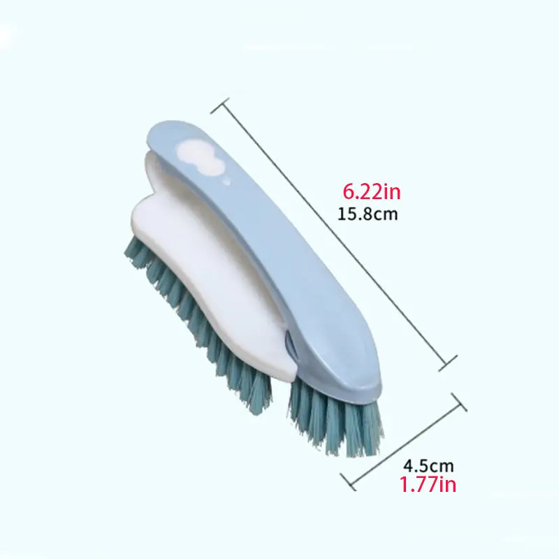 Detachable Soft Hair Laundry and Cleaning Brush (1pc)