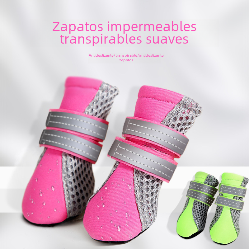 Pet Mesh Non-Slip Breathable Dog Shoes for Small Breeds