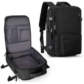 USB Rechargeable Women's Large-capacity Travel Backpack