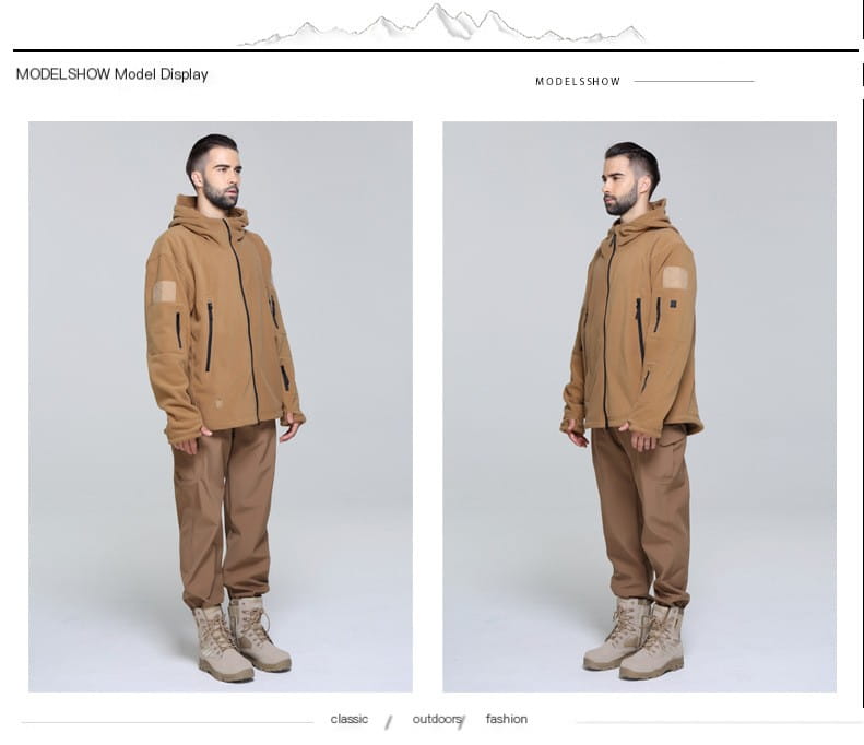 Men's Tactical Military Winter Coat