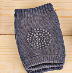 Terry Baby Crawling Socks with Anti-Skid Knee & Elbow Pads