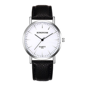 Ultrathin Casual Couple Belt Watch for Men and Women
