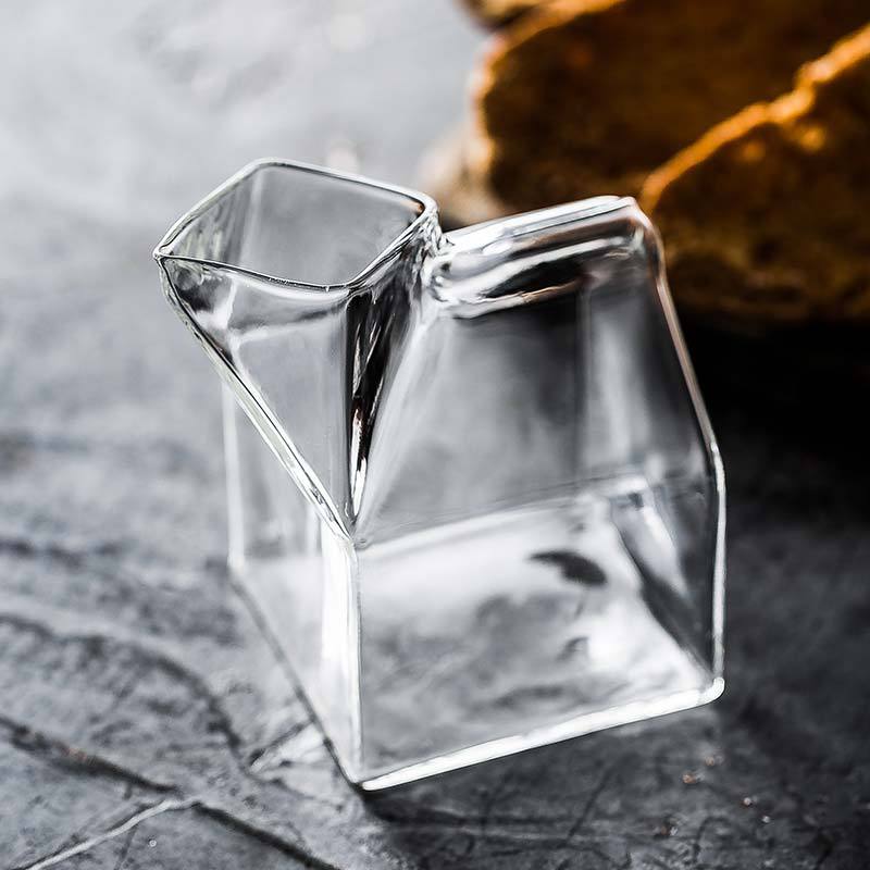 High-Temperature Resistant Japanese Square Milk Cup