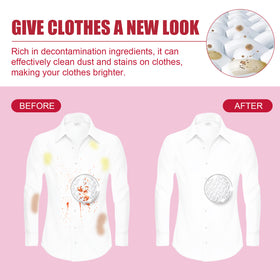 Jaysuing Deep Clean Wet Wipes for Clothes Stains
