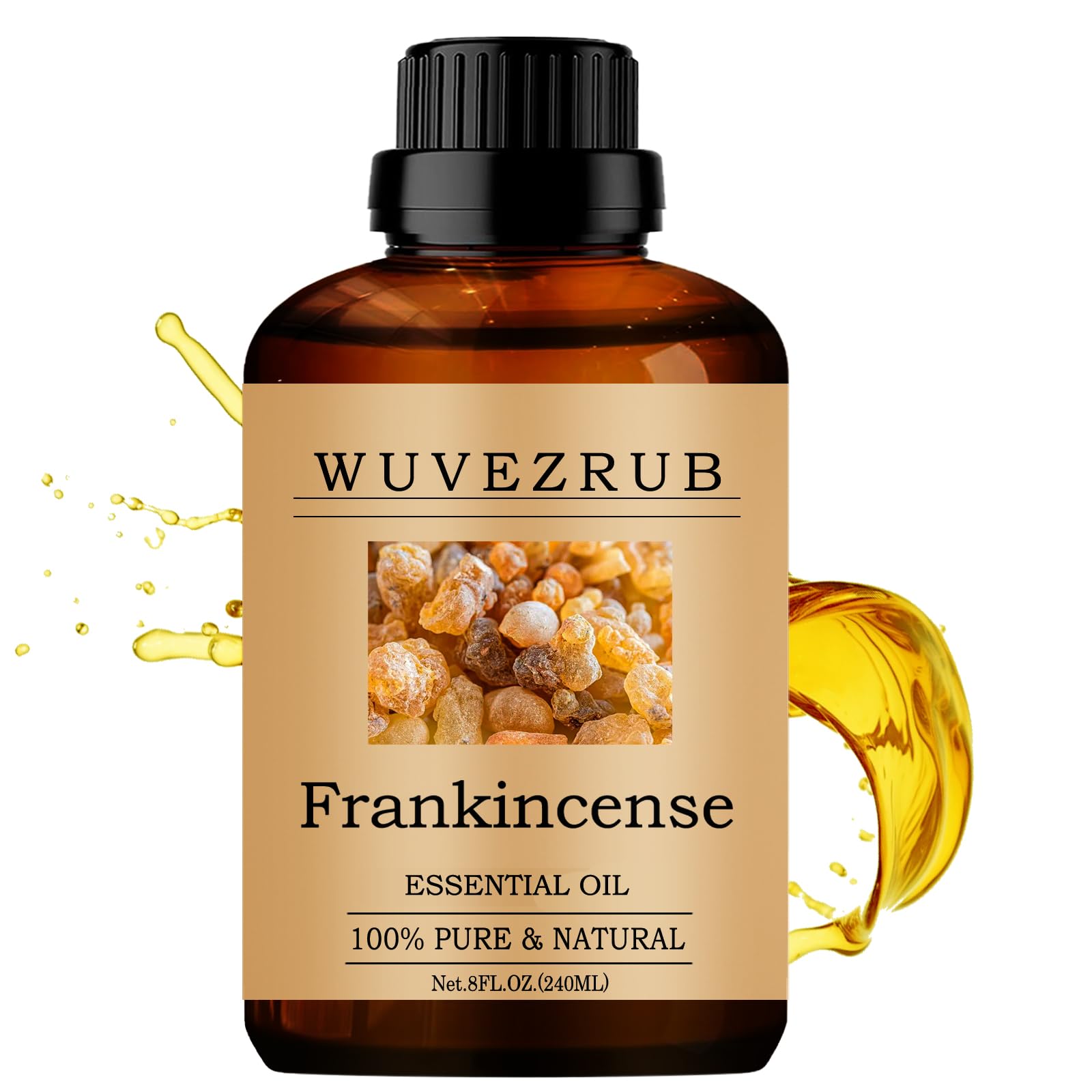 Frankincense Essential Oils 240ML Organic 100% Pure and Natural Frankincense Essential Oil for Aromatherapy Diffuser - 8 Fl Oz/Frankincense
