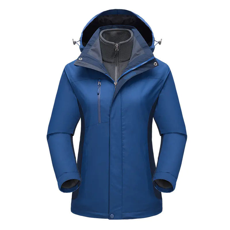 Detachable Windbreaker Jacket for Work with Printing - Joomcy