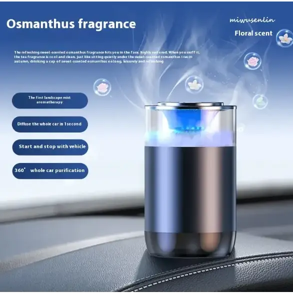 Car Aromatherapy Diffuser Cloud Mist Air Freshener
